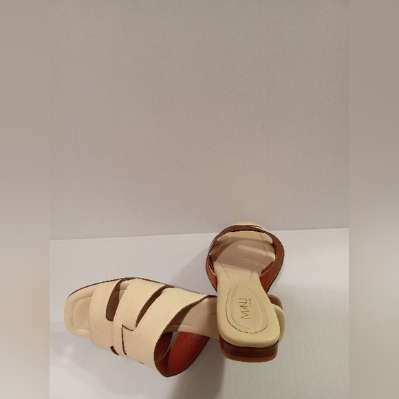 Manu Atelier Slippers Sandals Vanilla 15 Woven Size 39/ US 9 NWOB $355 MSRP - Picture 4 of 12